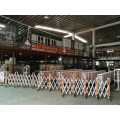 Modern Expanding Manual Qatar Barriers Aluminum Alloy Material Gate for Factory Warehouse